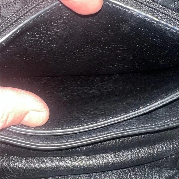 Michael Kors Black Pebbled Leather Crossbody Bag - Picture 7 of 10